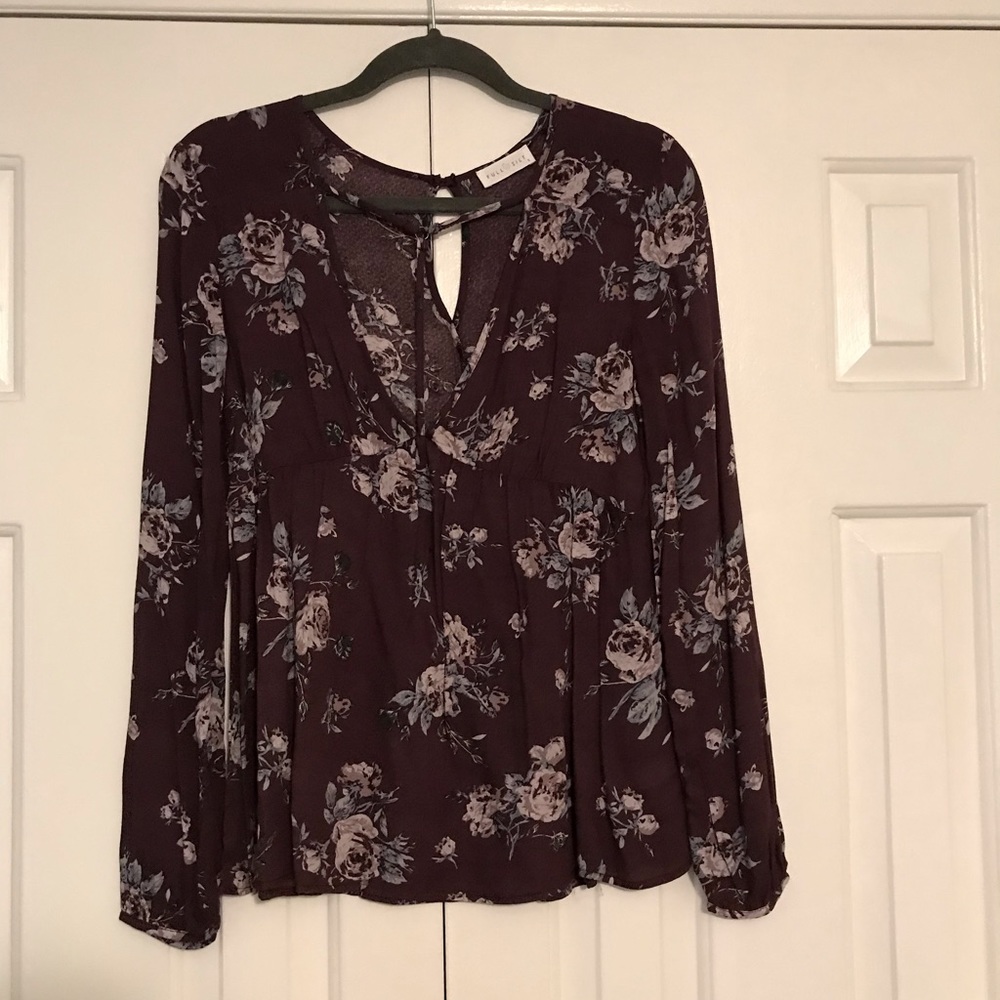 Tilly’s floral blouse